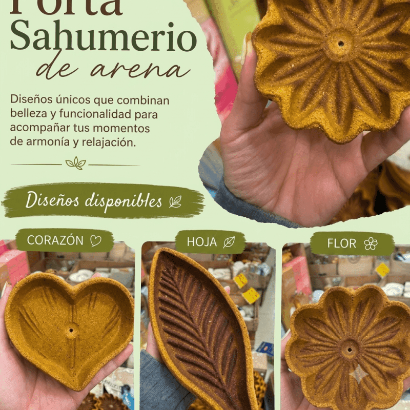 Porta Sahumerios de Arena.