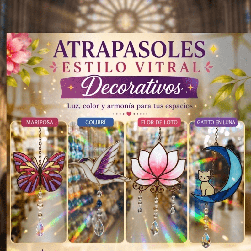 Atrapasoles Estilo Vitral